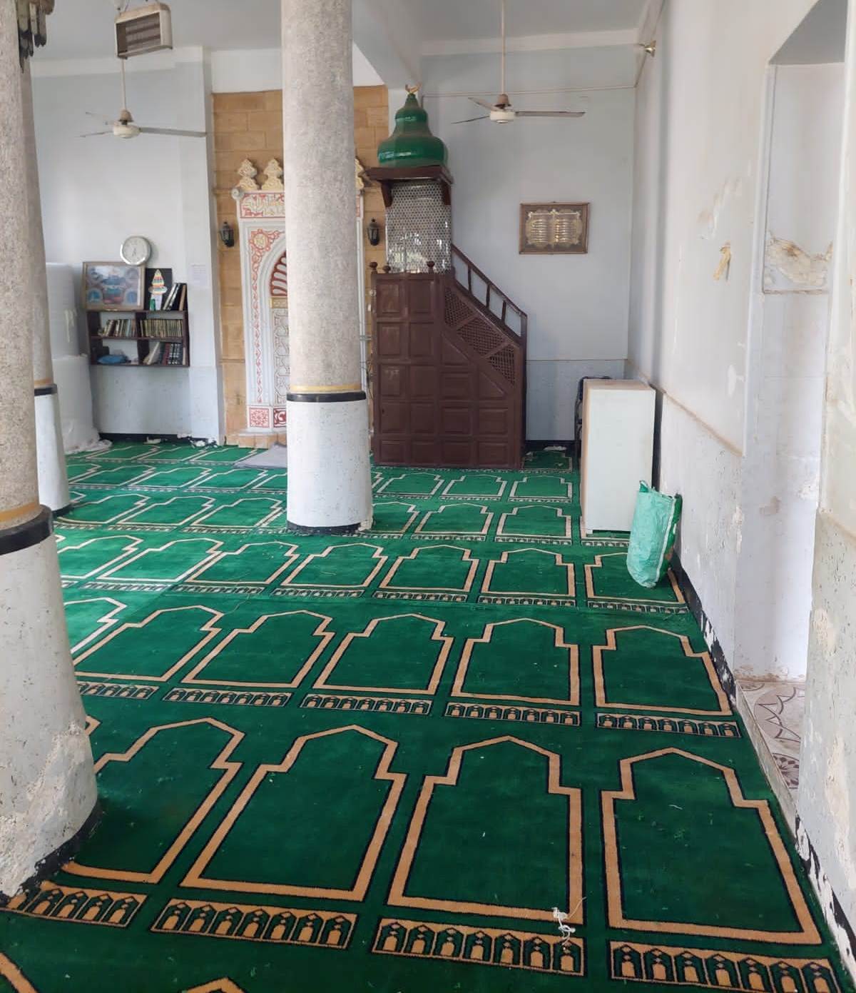 فرش مسجد البخايته بالمريس بالطود