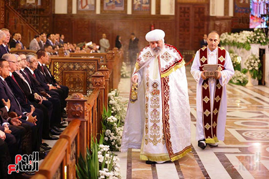 البابا تواضروس اثناء قداس العيد (3)
