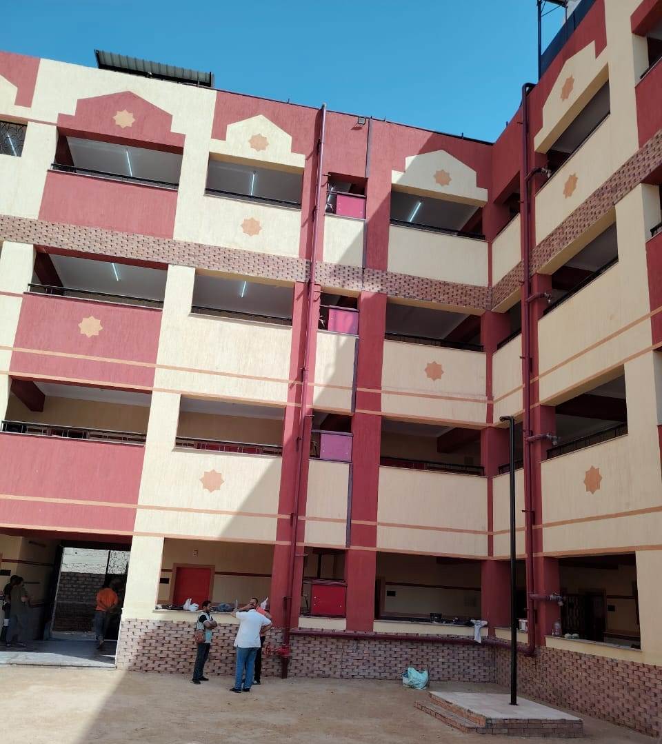 إستلام إبتدائي لرفع كفاءة معهد فتيات منشأة العمارى الإعدادي الثانوى