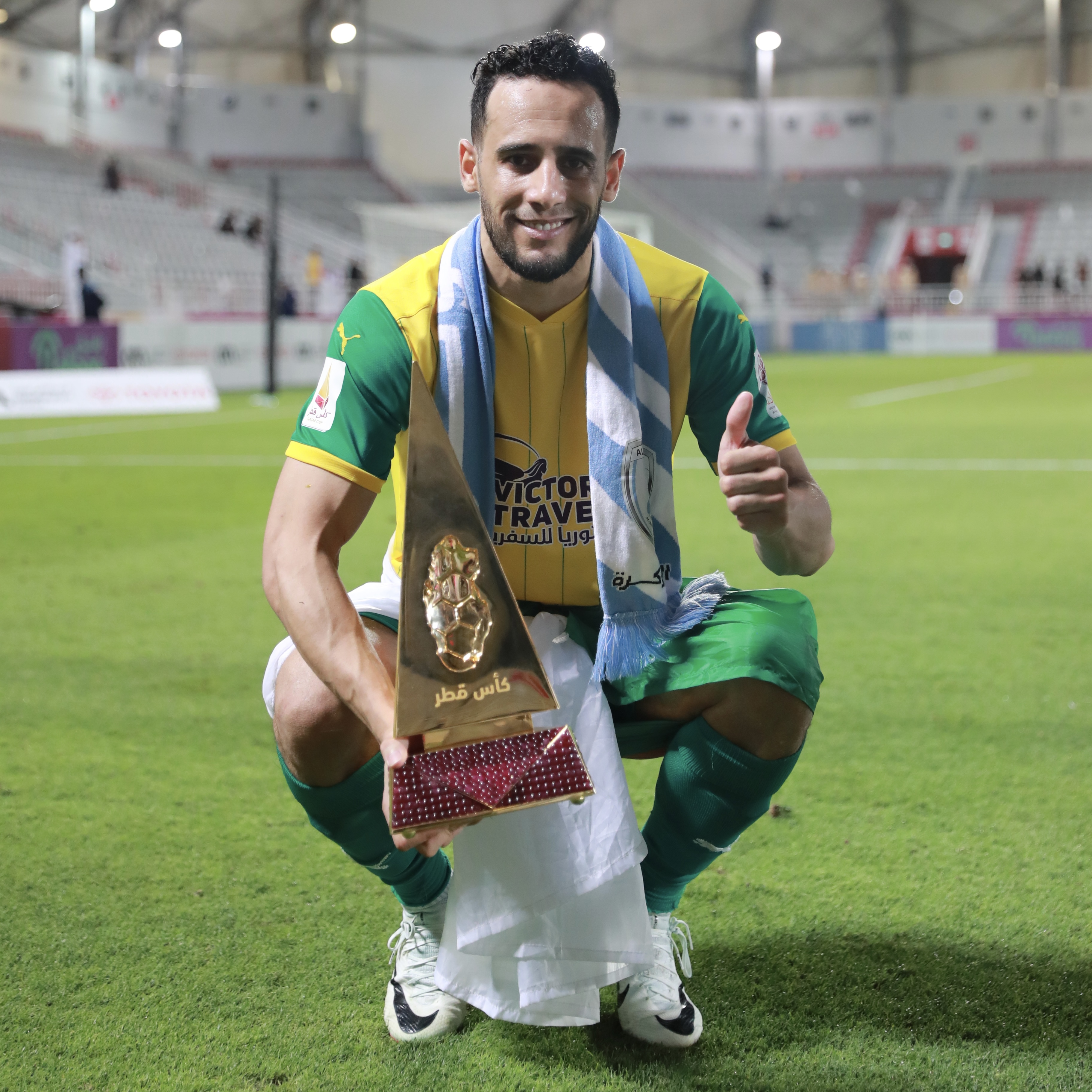 نجم الوكرة يحمل لقب كأس قطر