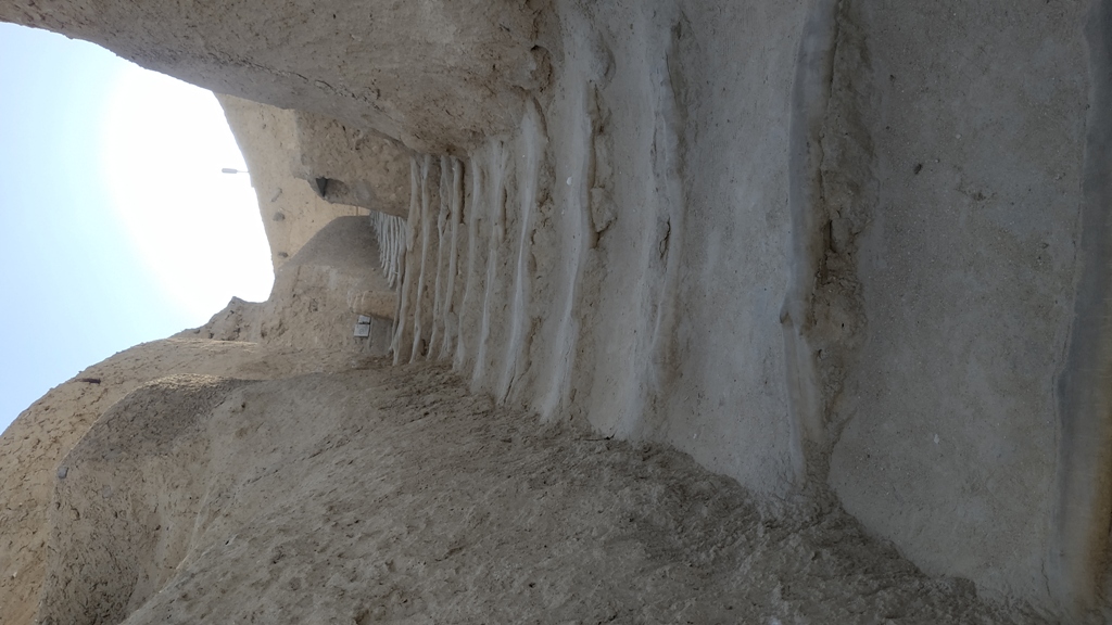 مدخل قلعة شالي الأثرية