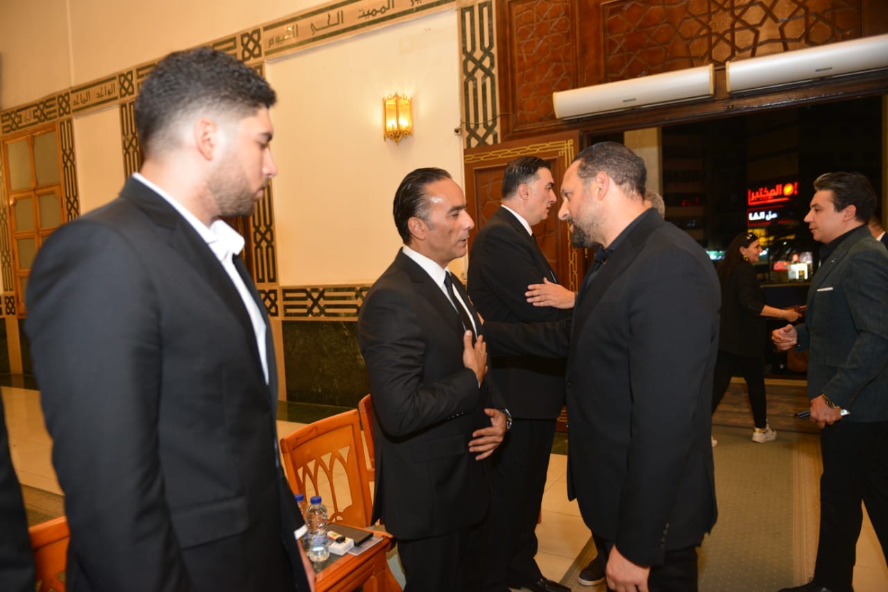الفنان عماد زيادة يعزي والد منتصر النبراوي الفنان عماد زيادة يعزي والد منتصر النبراوي