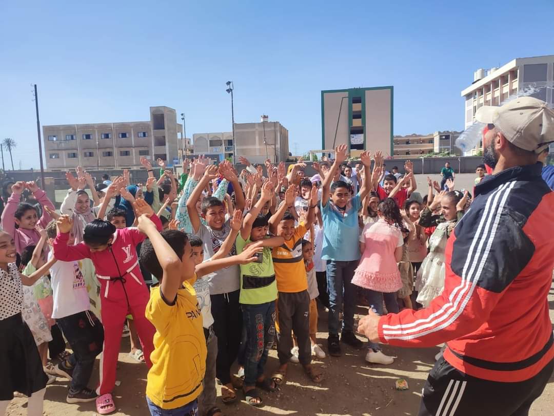 اقبال  الأطفال على مراكز الشباب بكفر الشيخ