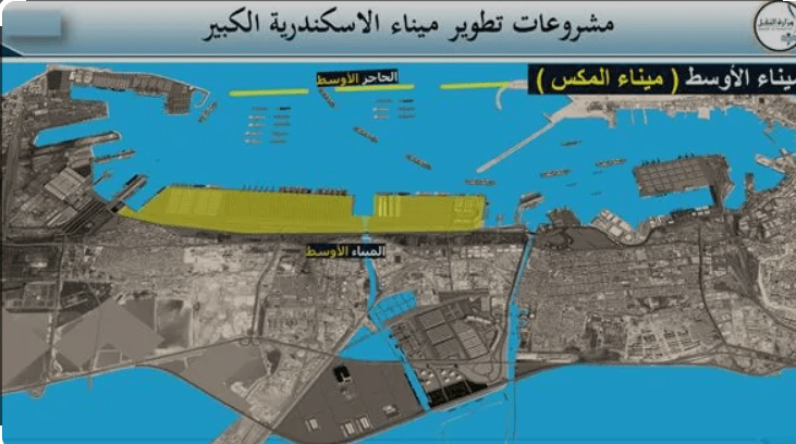 مشروع ميناء المكس الجديد في الاسكندرية