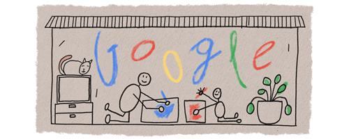 احتفال جوجل بعيد الأب