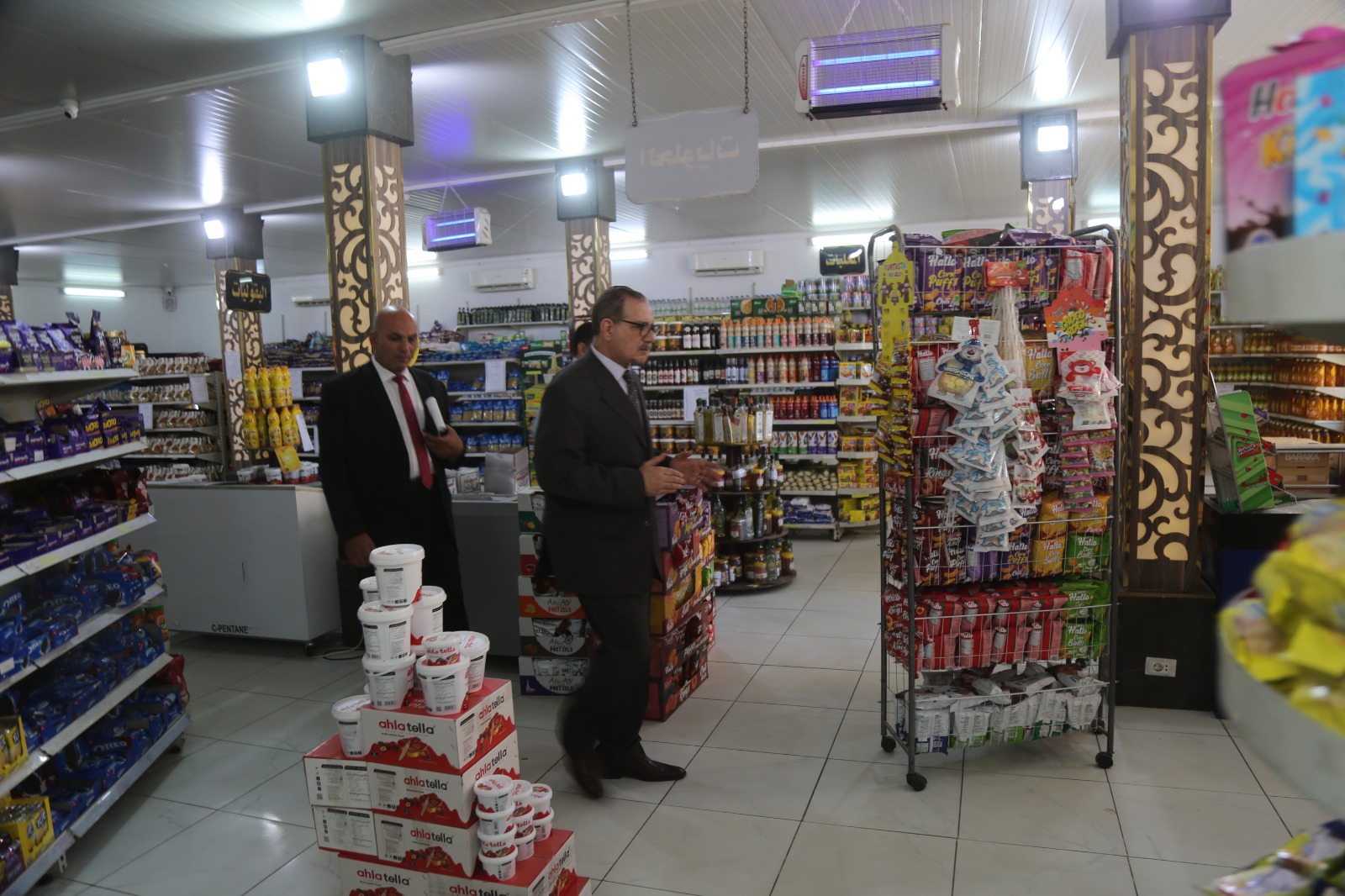 محافظ كفر الشيخ يتفقد الهايبرات ومناذ بيع السلع الغذائية
