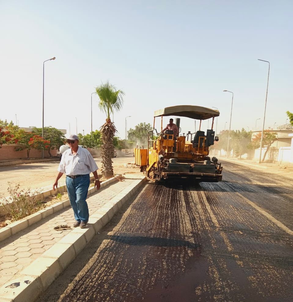 تطوير الطرق بالمدن الجديدة