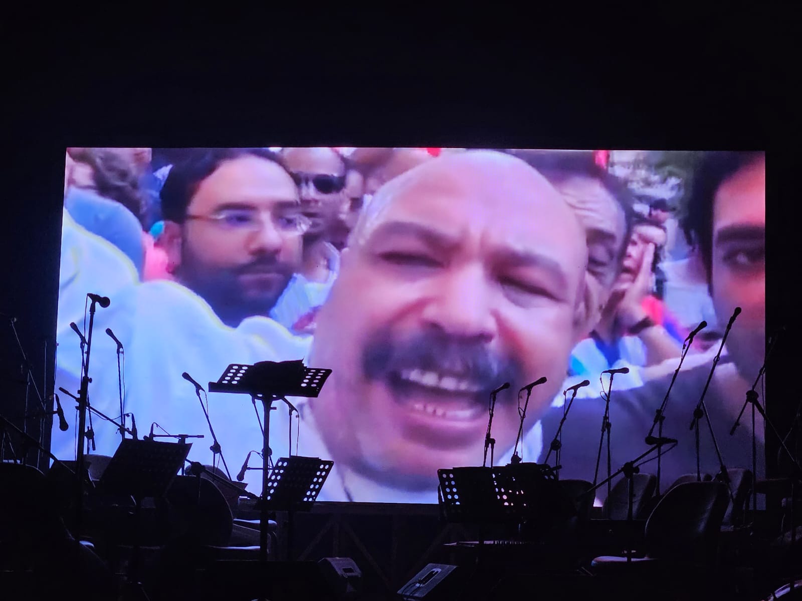 عرض فيلماً عن اعتصام المثققين وقت ثورة 30 يونيو بمسرح السامر (6)