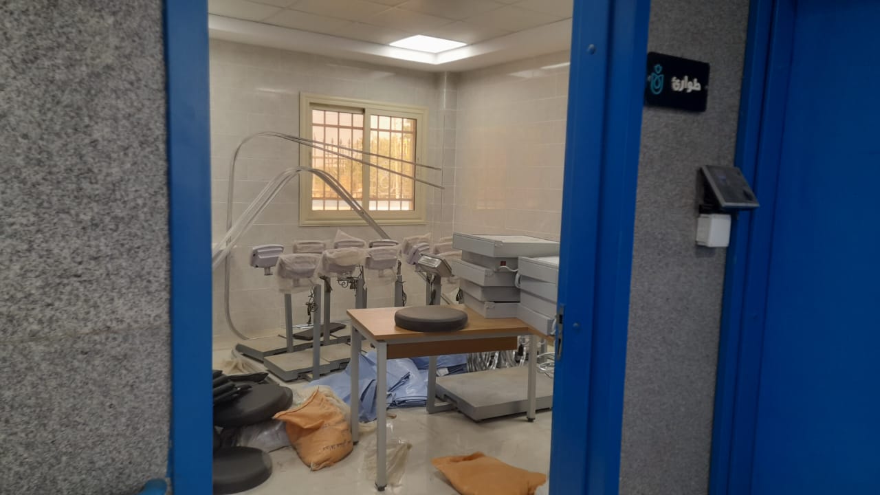 اللمسات الأخيرة على وحدة طب الأسرة الحانوت بالغربية (2)