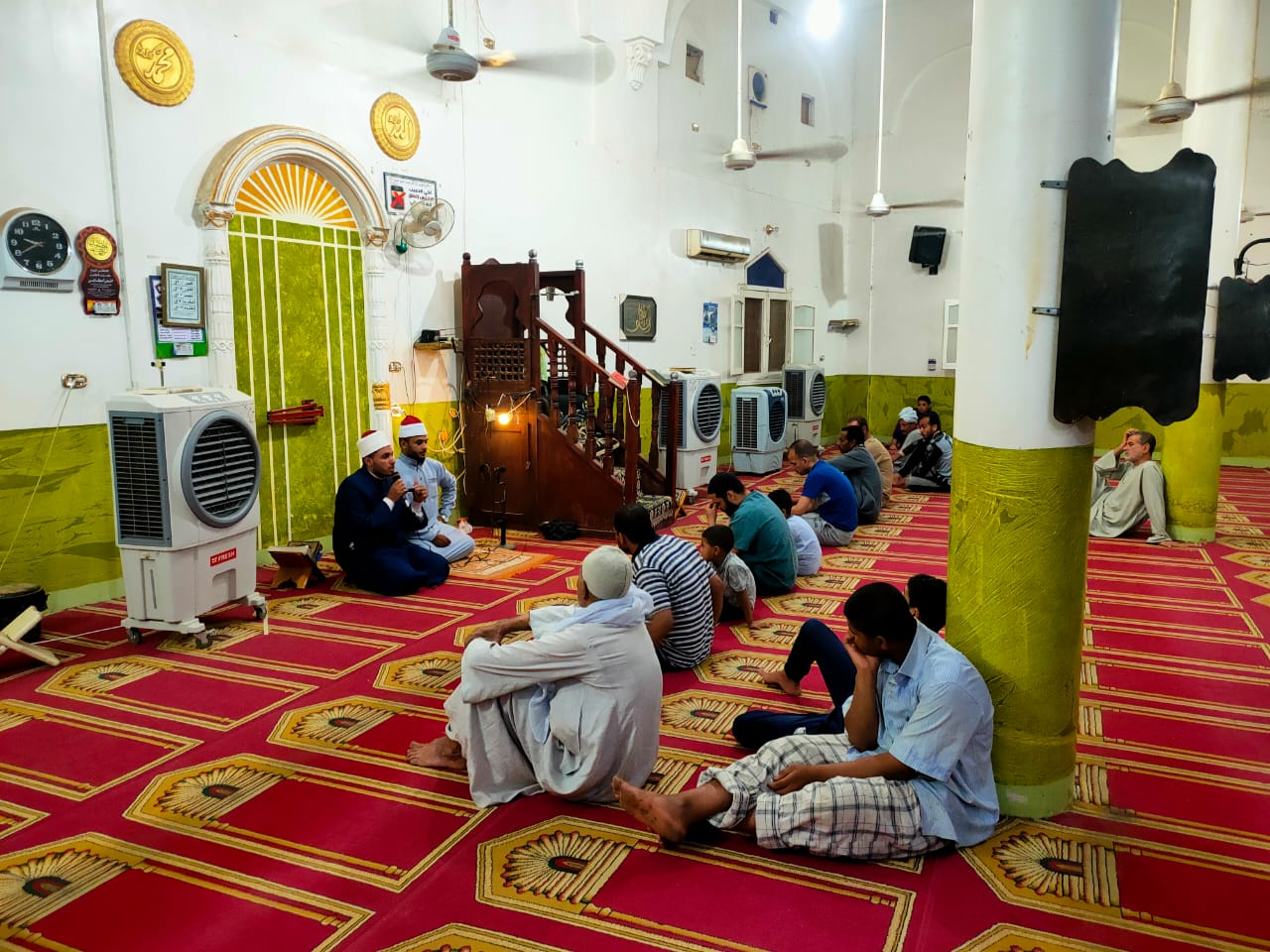 القاء خطبة بالمسجد