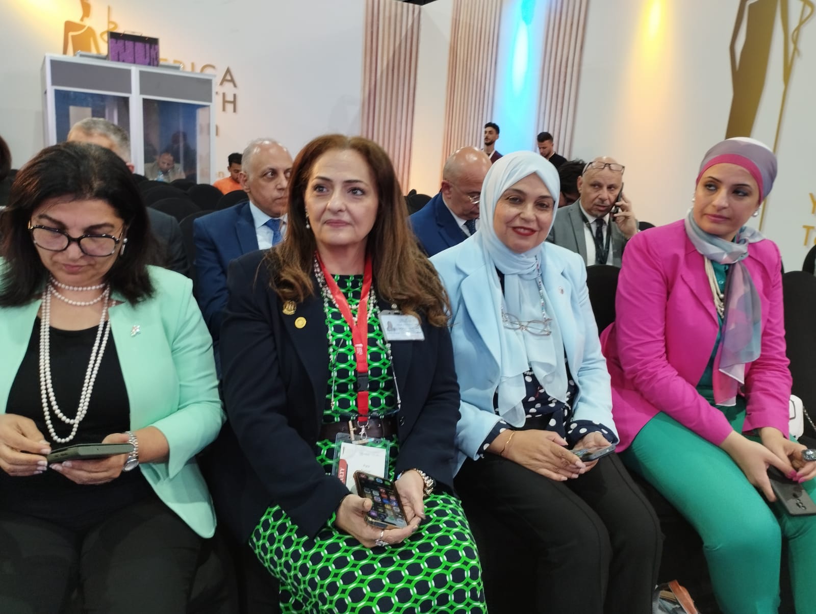 خلال الجلسة الختامية