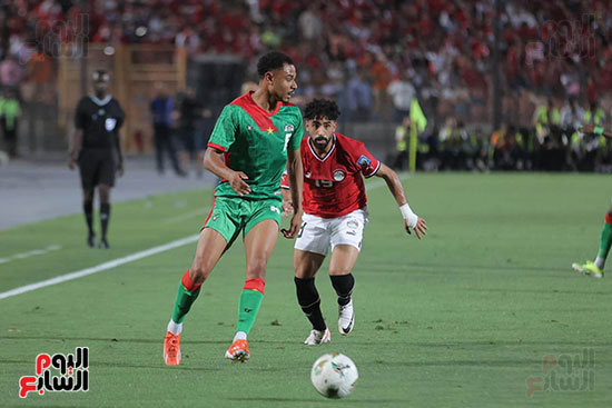 مروان عطية خلال المباراة