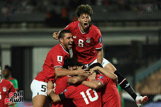 فرحة لاعبى المنتخب