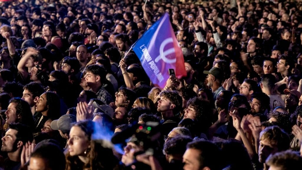 مظاهرات فى فرنسا بعد الانتخابات