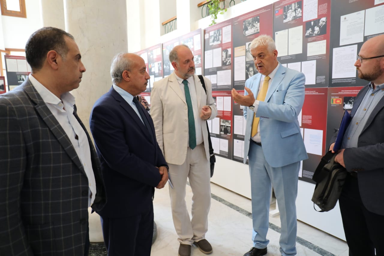 افتتاح معرض دار الكتب بمناسبة 116 عام على العلاقات المصرية الصربية