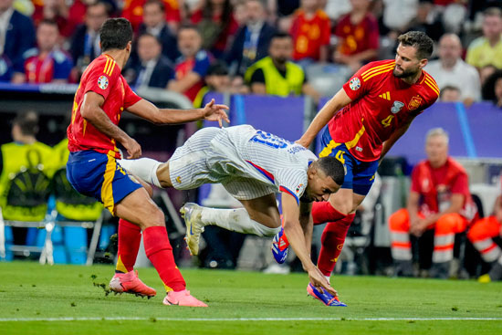 مباراة فرنسا و إسبانيا كاس أمم أوروبا  2024