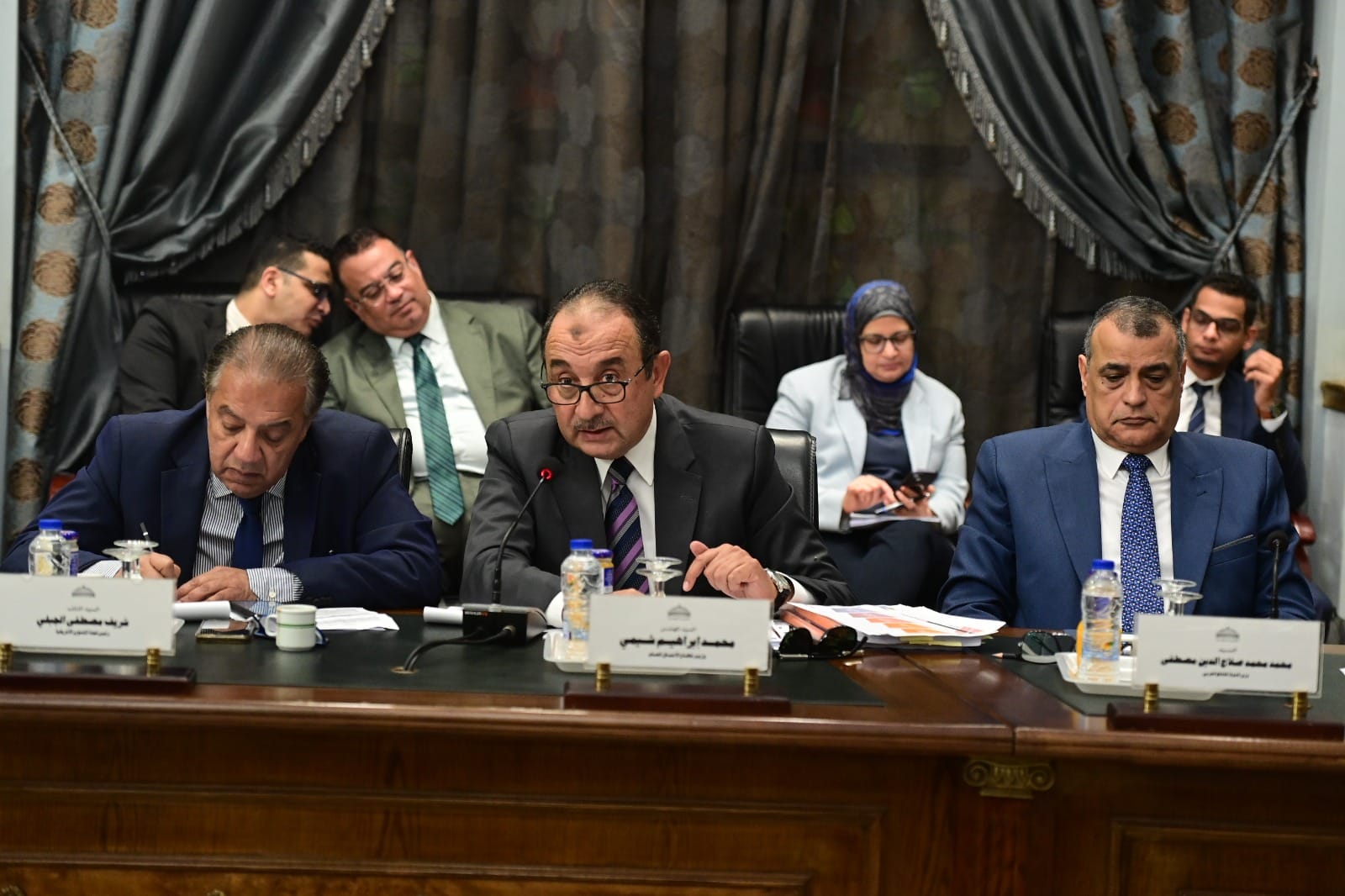 اجتماع اللجنة الخاصة بمجلس النواب لمناقشة برنامج الحكومة (9)