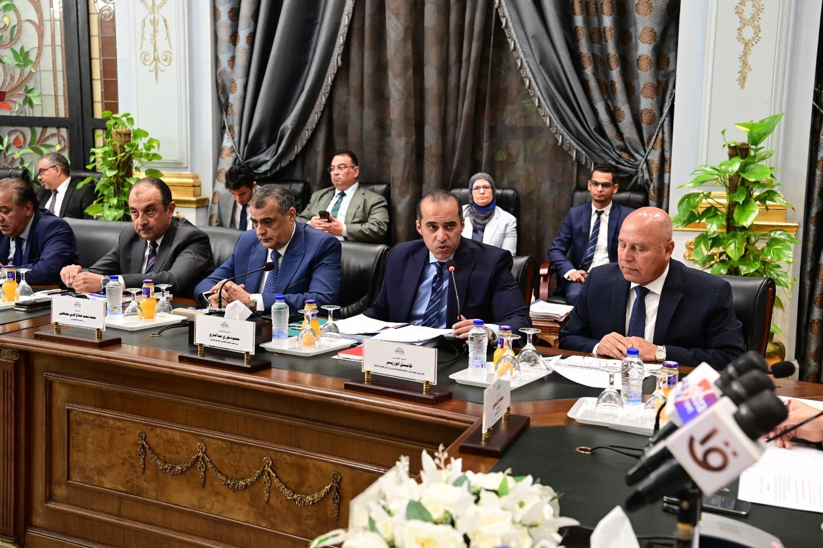 اجتماع اللجنة الخاصة بمجلس النواب لمناقشة برنامج الحكومة (4)