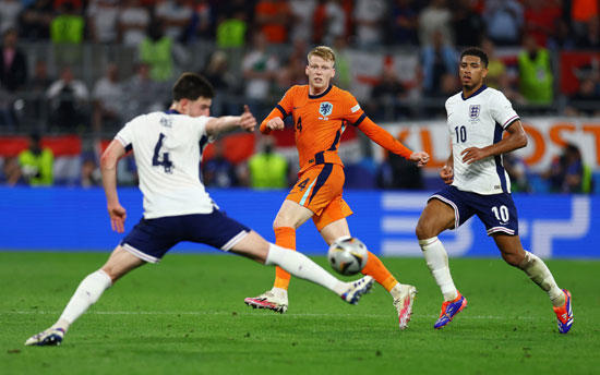 مباراة هولندا وإنجلترا الشوط الثانى