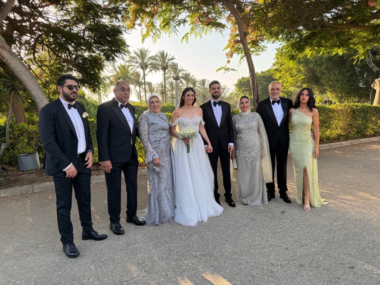 حفل زفاف نور الشربيني