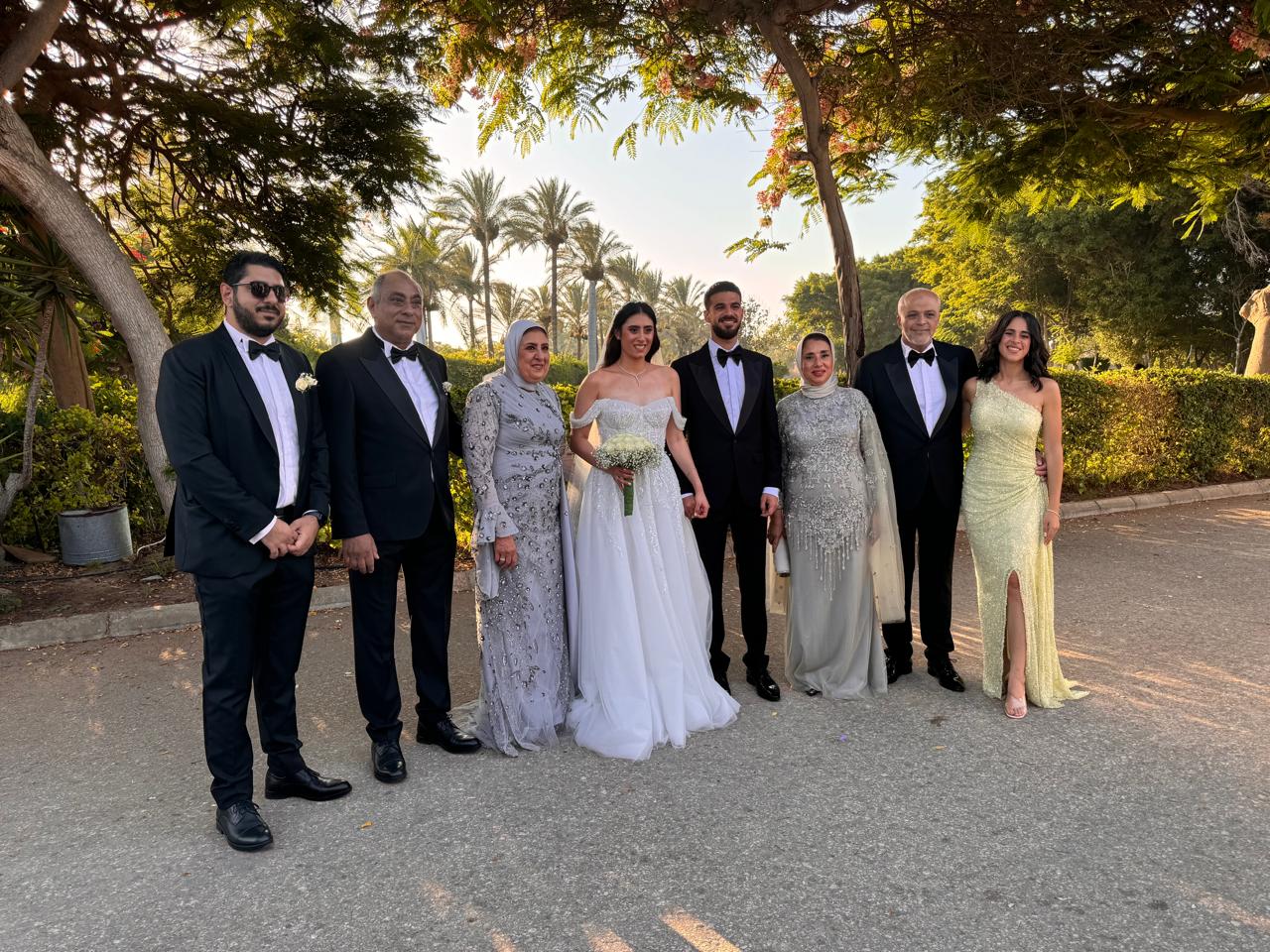 نور وعريسها قبل حفل الزفاف