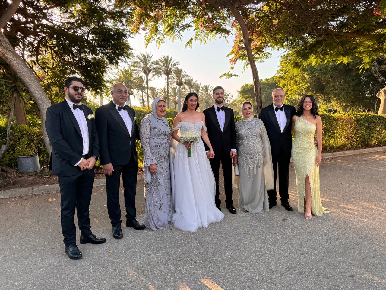 زفاف نور الشربيني بالاسكندرية