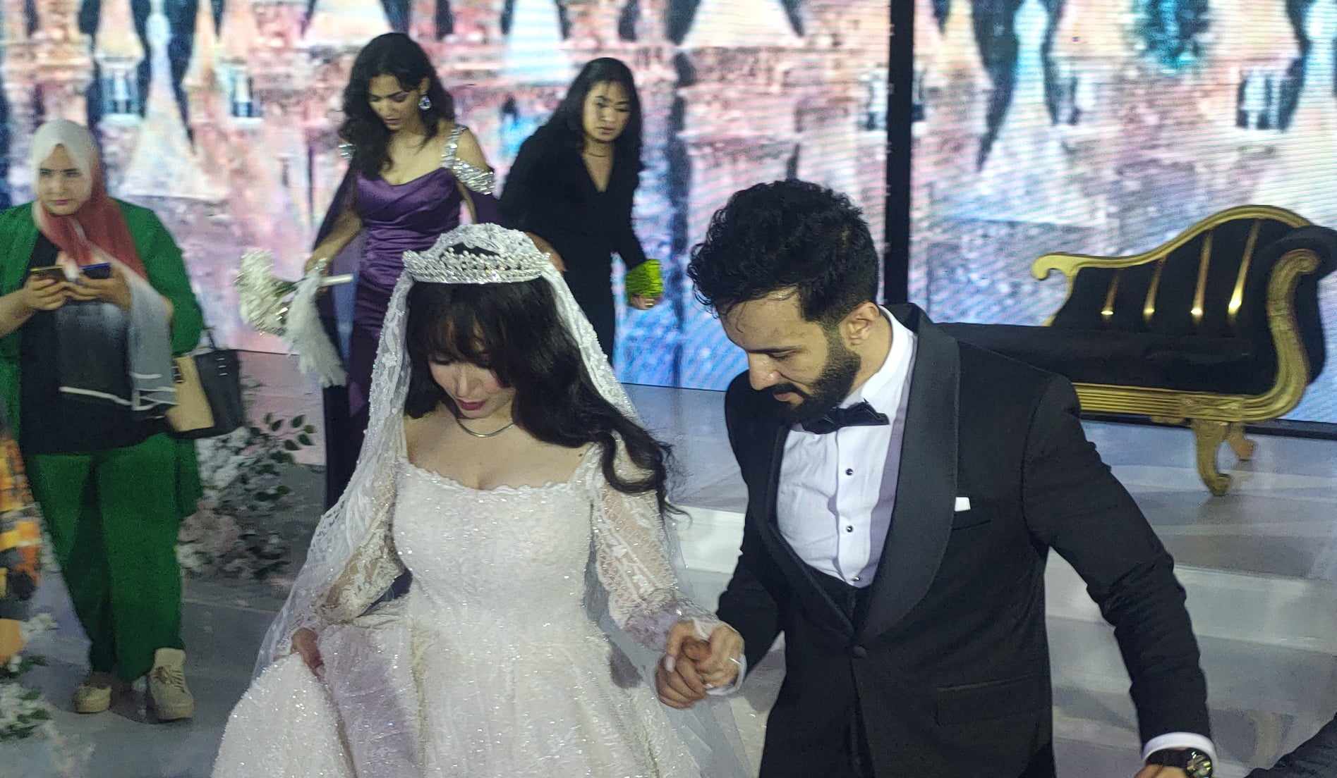 زفاف الفنان حسني شتا في محافظة الإسكندرية
