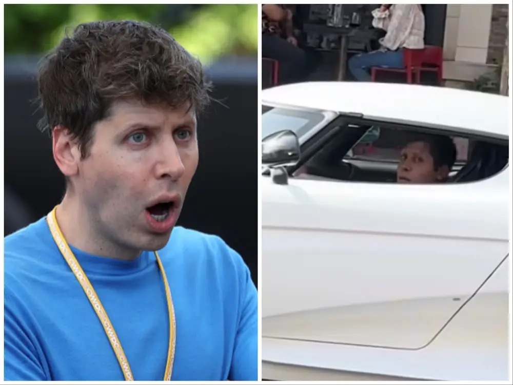 سام ألتمان مؤسس chat gpt يظهر وهو يقود سيارة كوينيجسيج ريجيرا