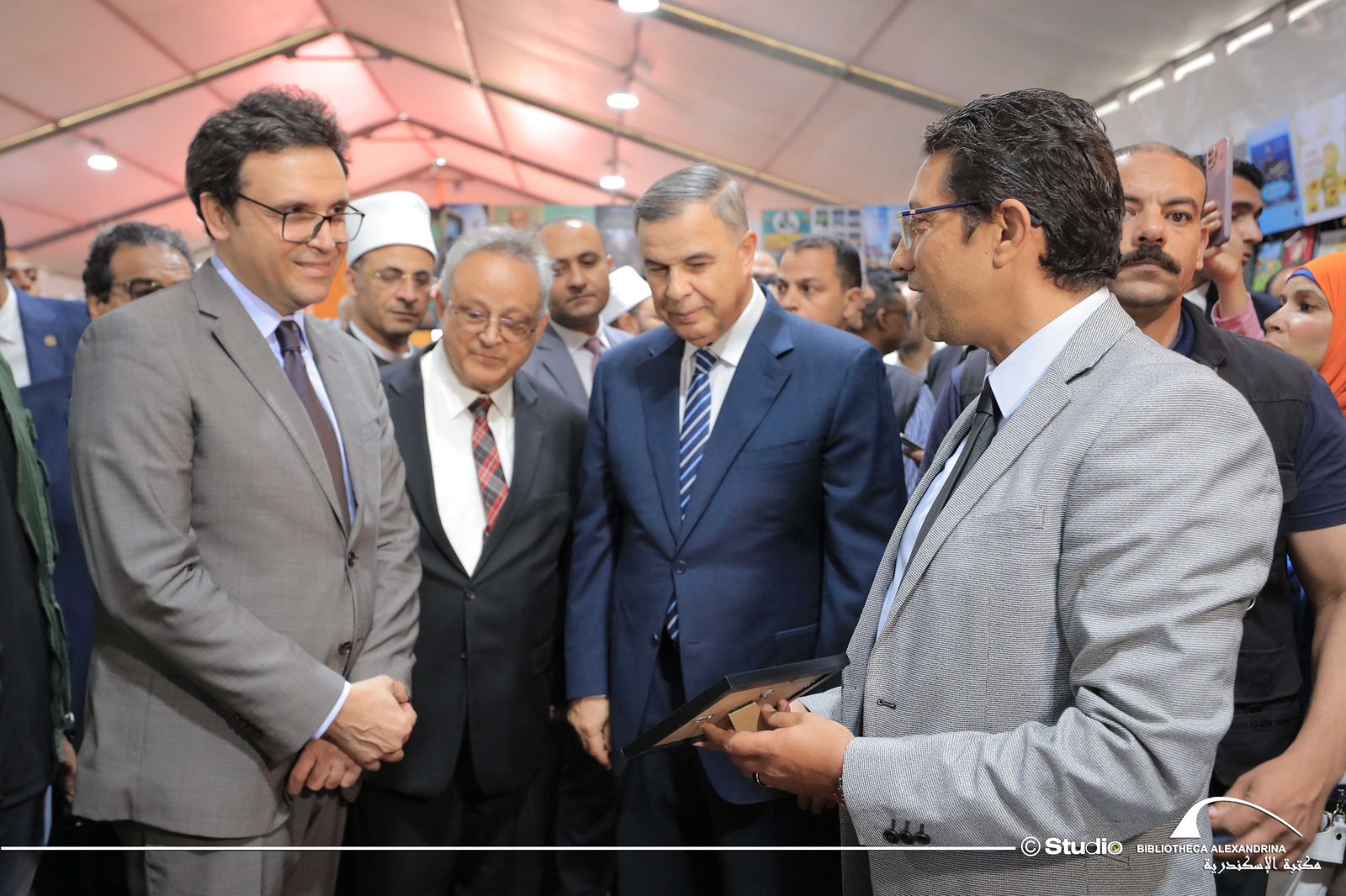 افتتاح  معرض مكتبة الإسكندرية الدولي للكتاب