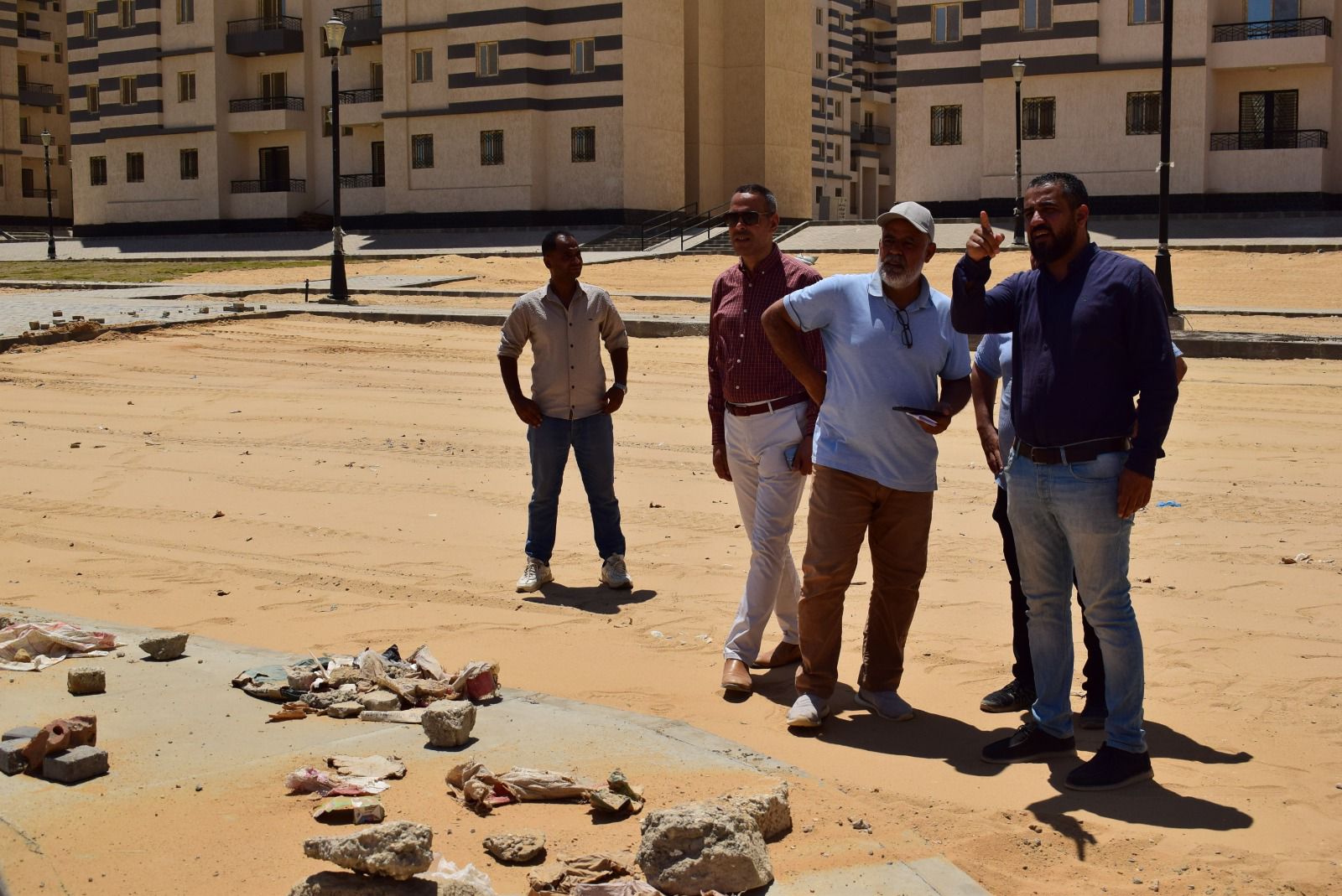 الأعمال الزراعية بالمرحلة الخامسة من مشروع إسكان كل المصريين (1)