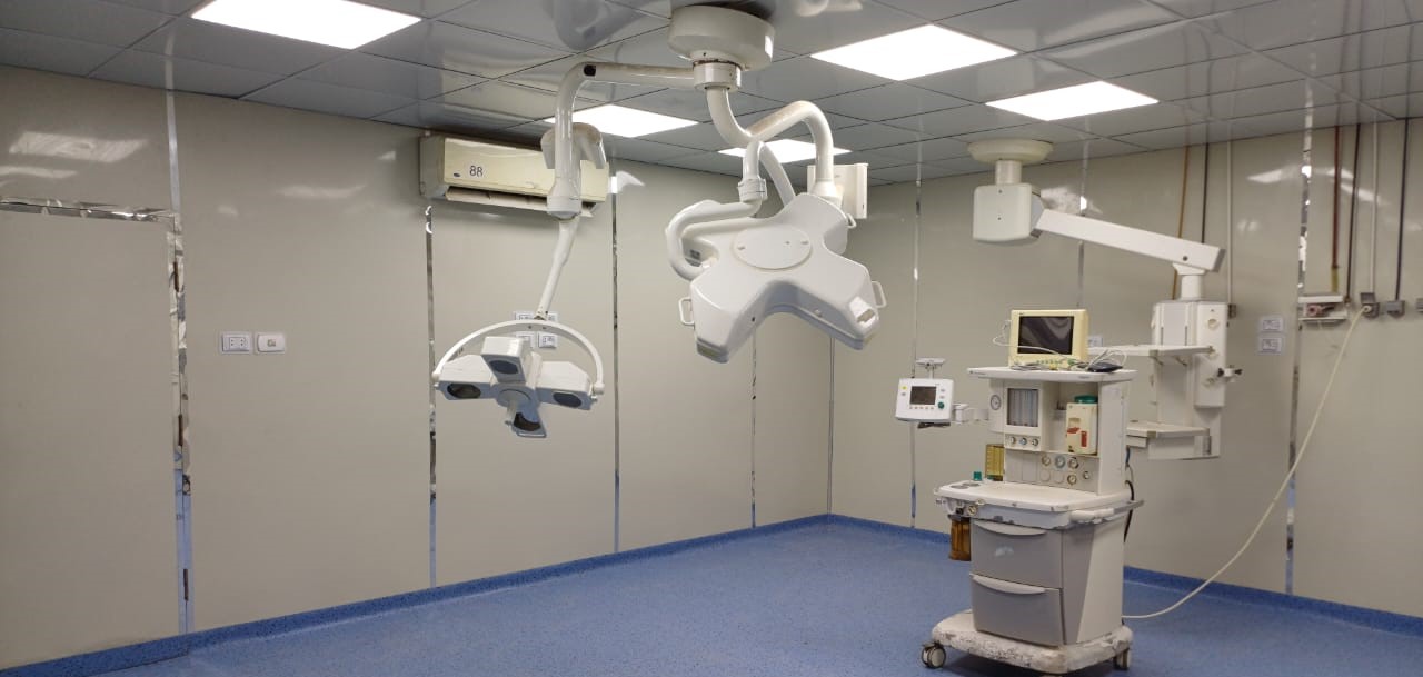 غرفة عمليات جديدة بمستشفى كفر الشيخ العام