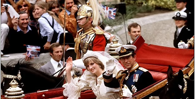 الأمير تشارلز والأميرة ديانا