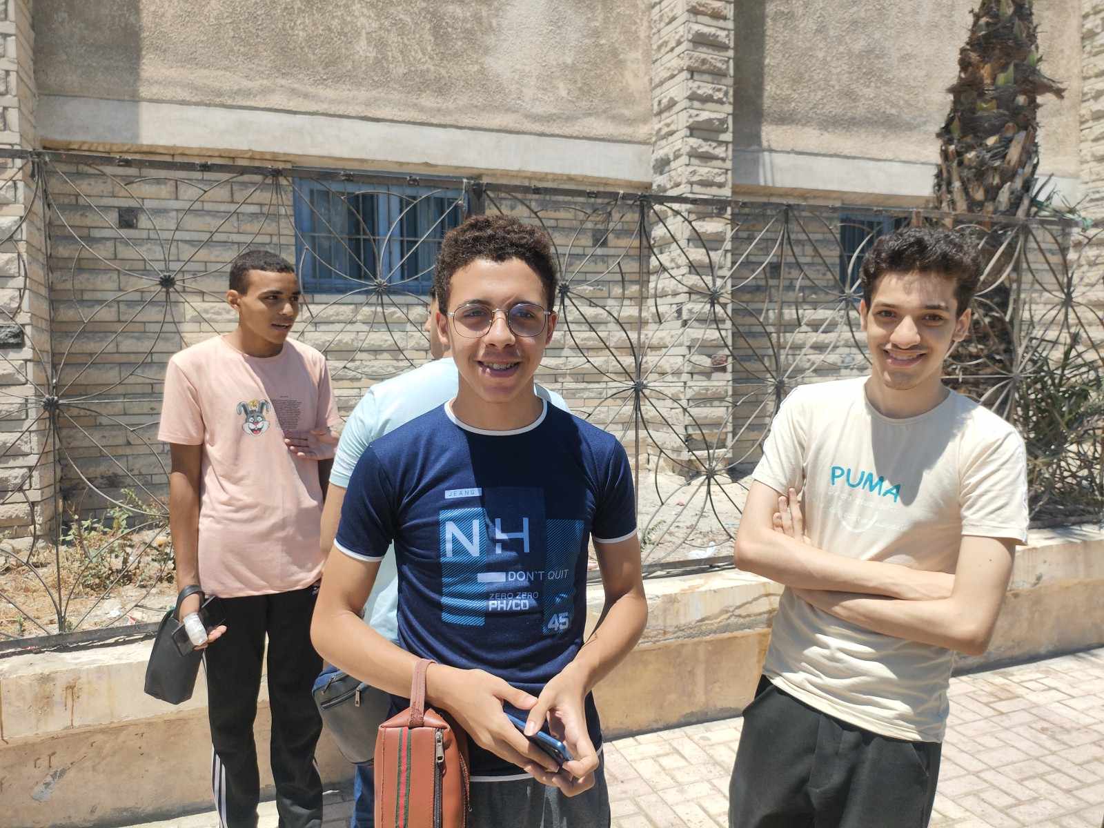 ارتياح بين طلاب الثانوية العامة في الإسكندرية