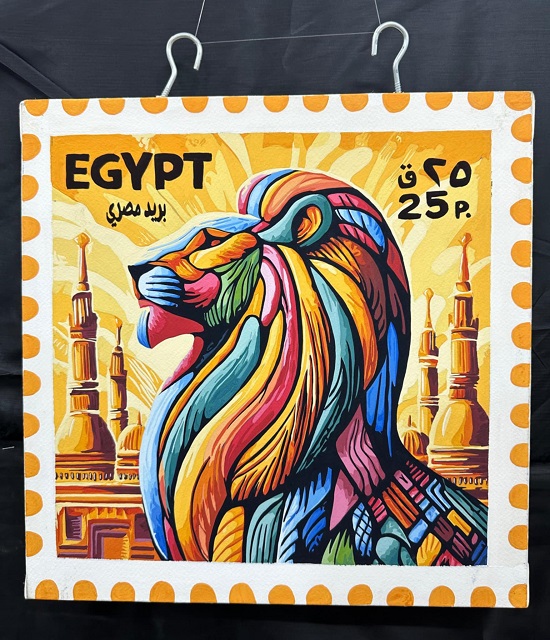 أسد قصر النيل