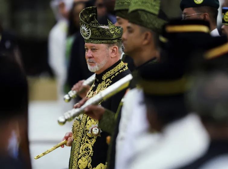 مراسم تتويج السلطان إبراهيم ملكا جديدا لماليزيا