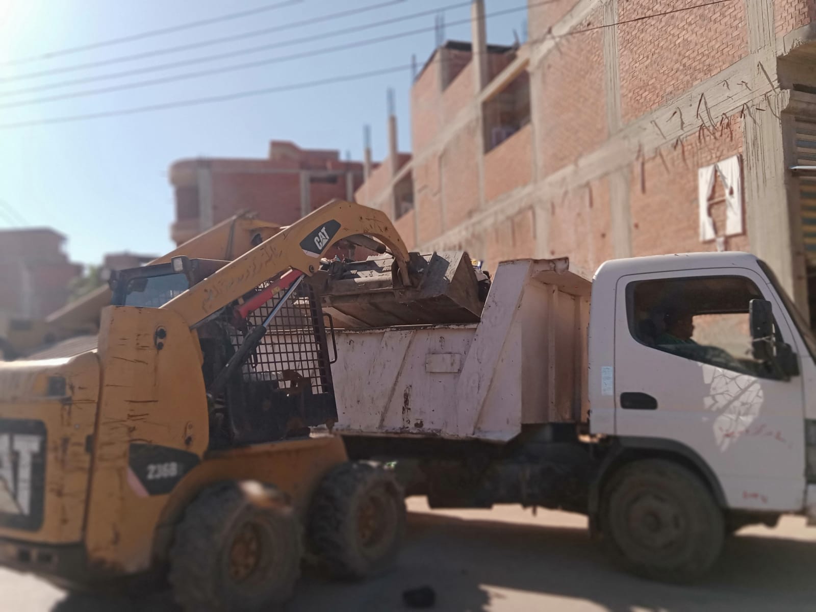 رفع المخلفات بفوه