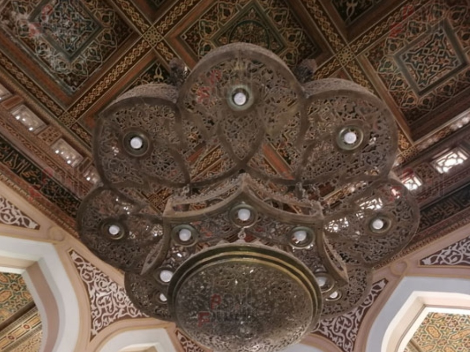 سقف مسجد القعقاع بن عمرو التميمي