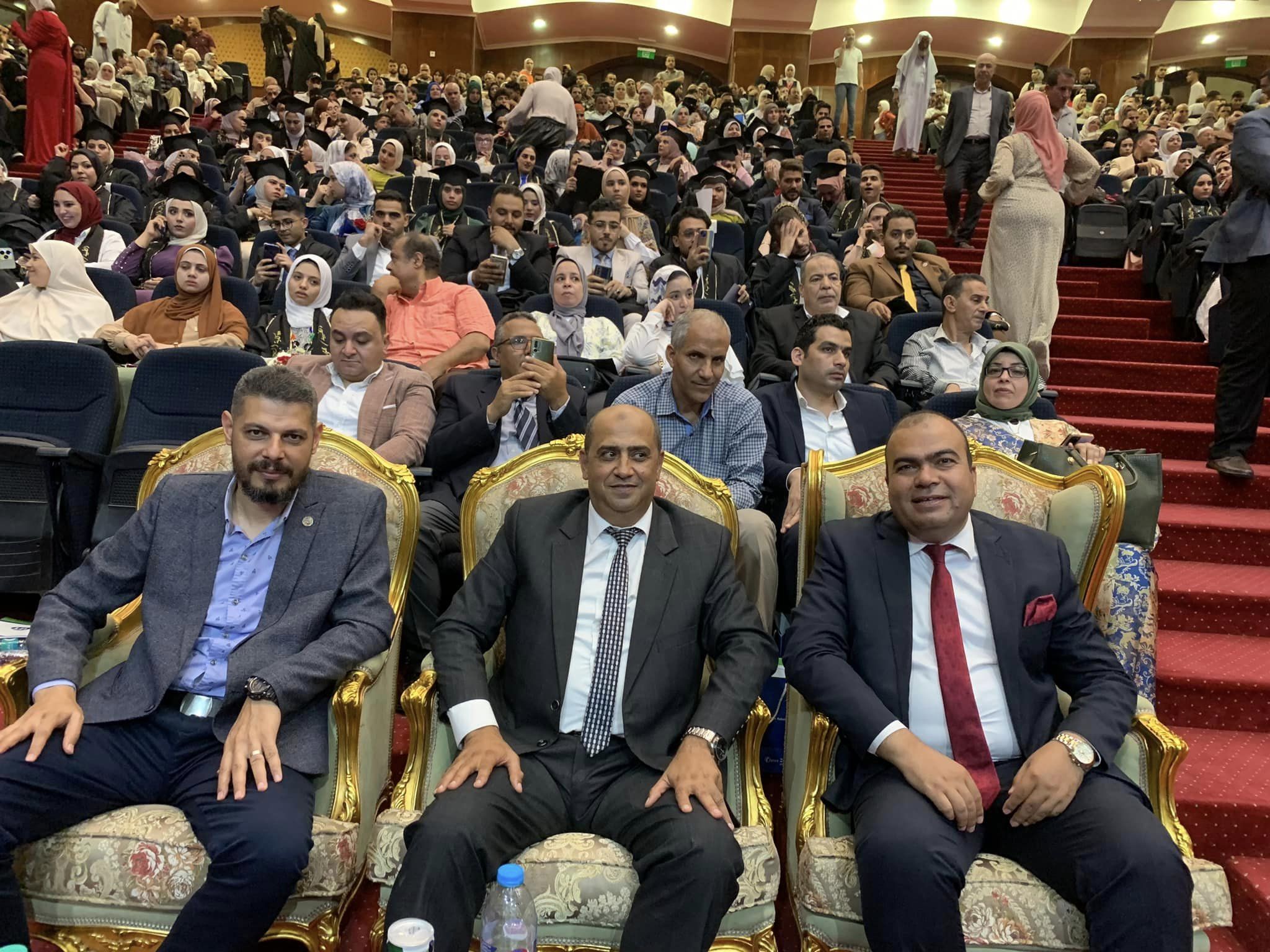 جانب من الحضور في الاحتفالية جانب من الحضور في الاحتفالية