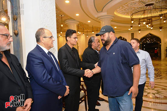 محمد ممدوح تايسون يقدم التعازي محمد ممدوح تايسون يقدم التعازي