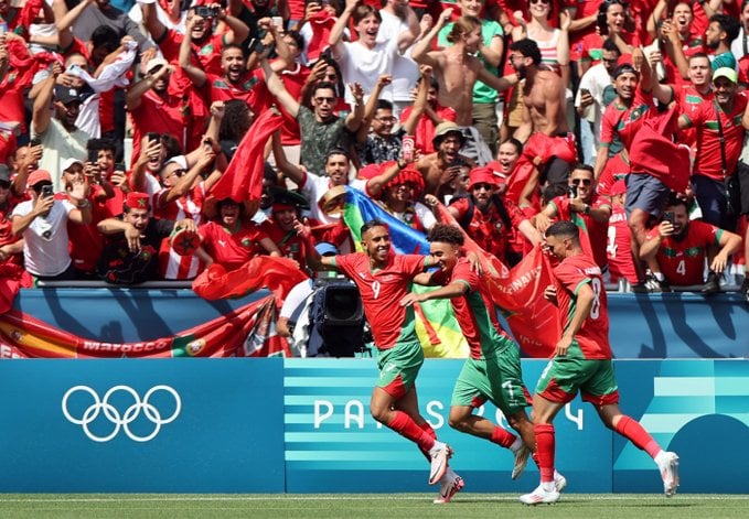 منتخب المغرب فى أولمبياد باريس