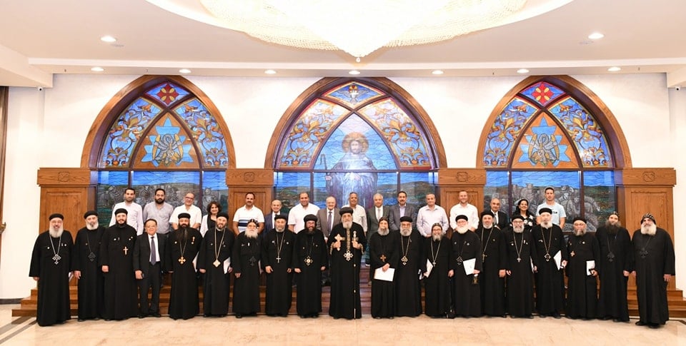 مجلس كنائس الخليج مع قداسة البابا