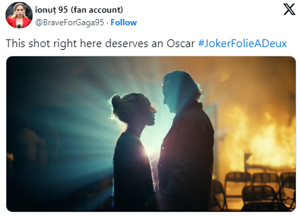 تغريدة عن فيلم Joker: Folie À Deux