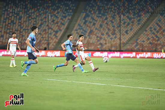 عمر جابر خلال المباراة