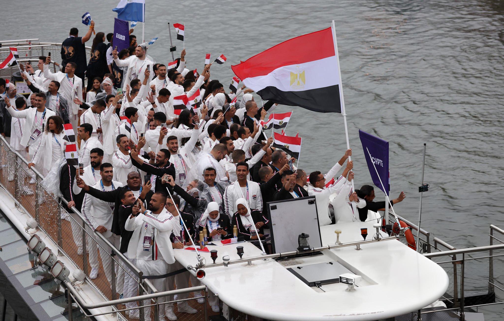 البعثة المصرية في الاولمبياد