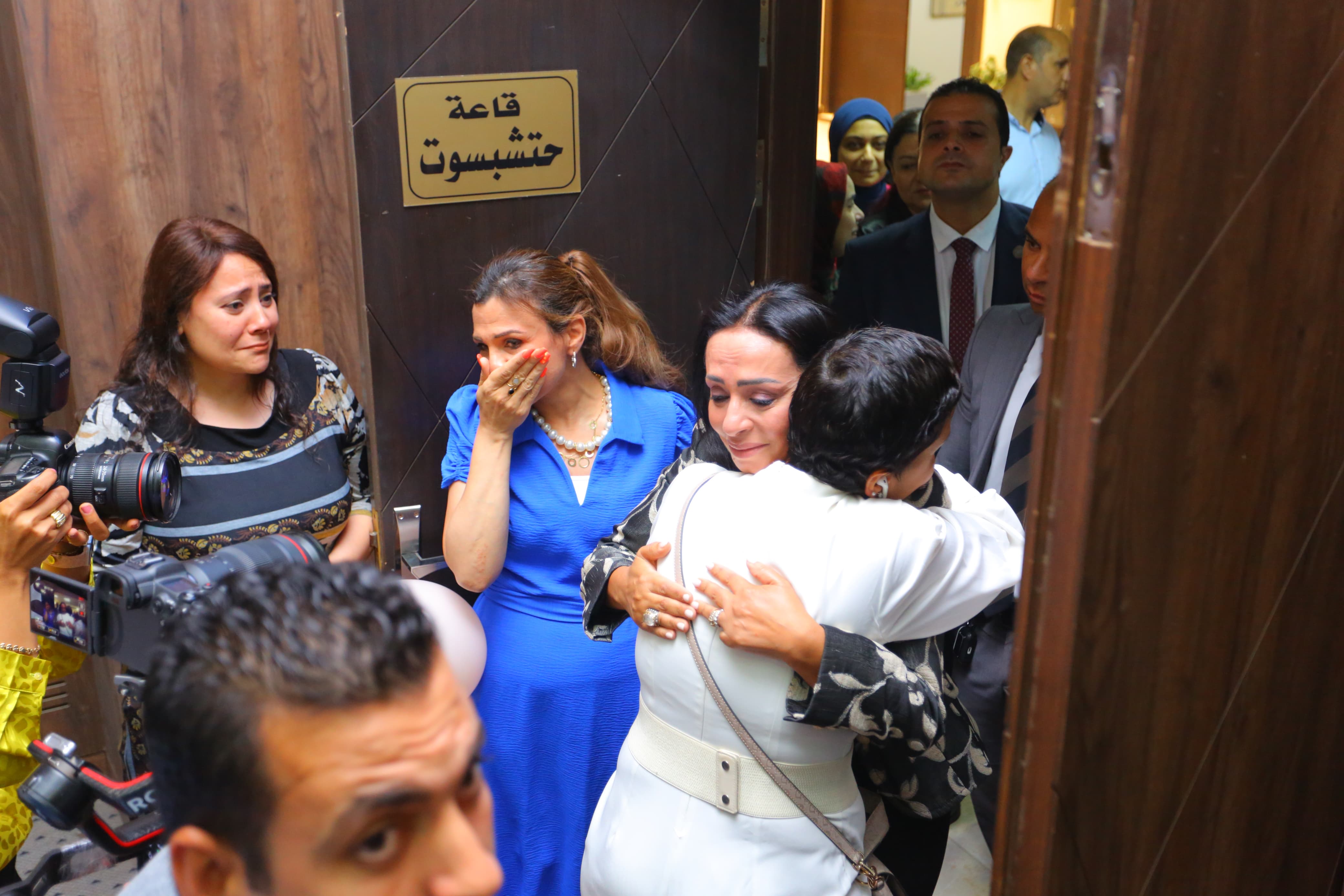 تكريم الدكتورة مايا مرسى وزيرة التضامن