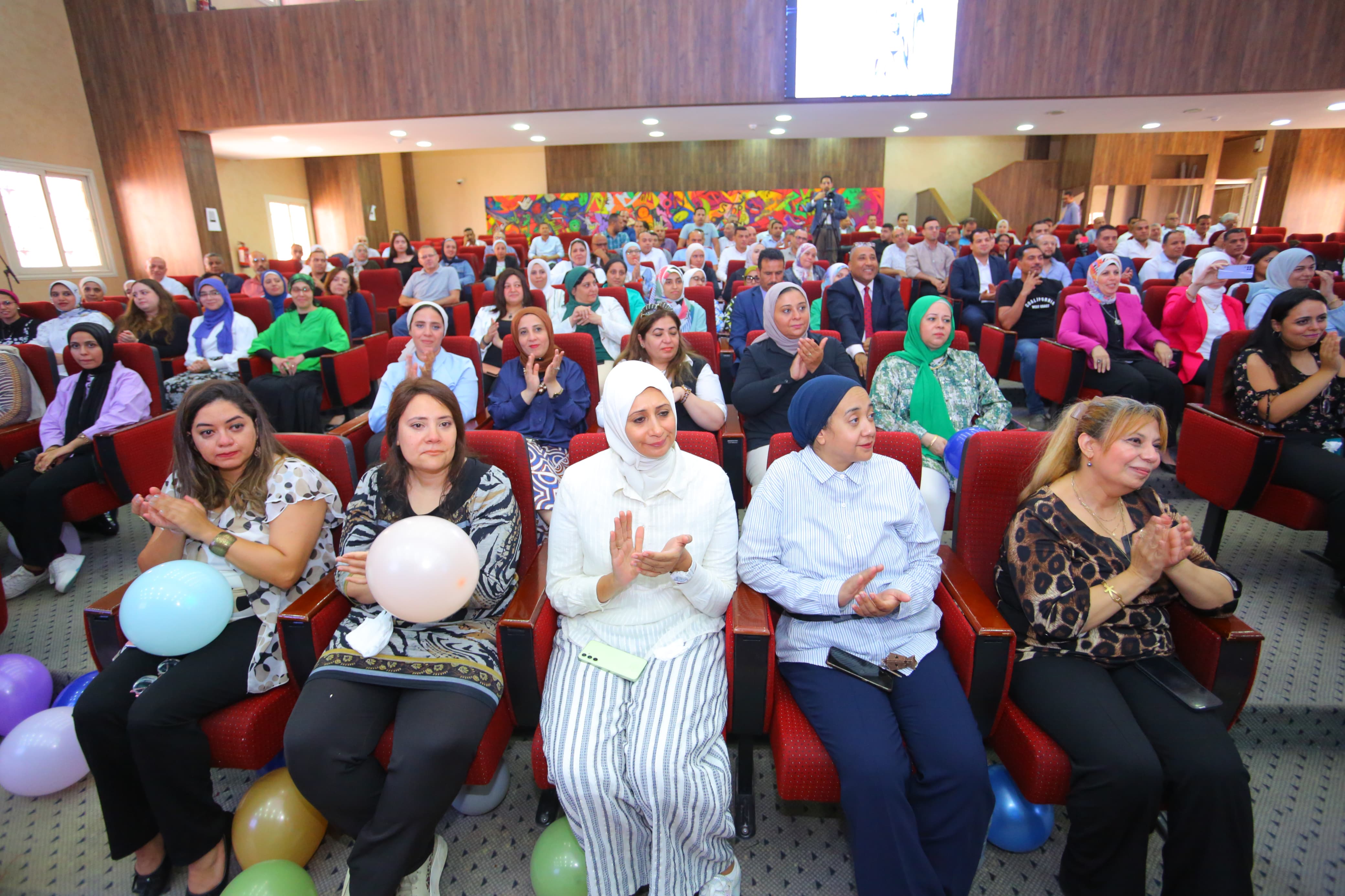 خلال حفل تكريم الدكتورة مايا مرسى وزيرة التضامن
