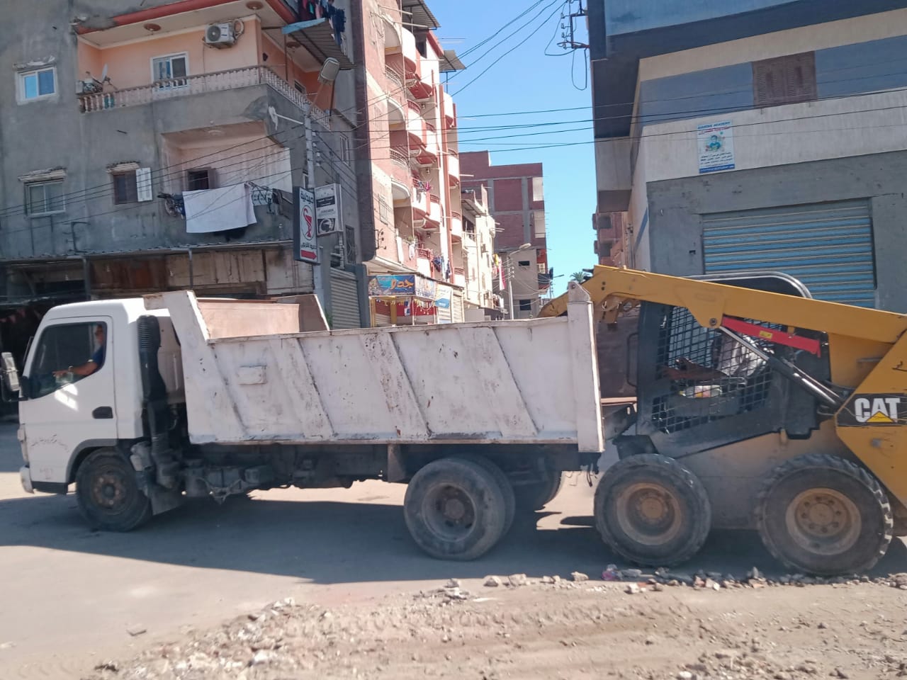 إزالة النفايات في بيلا