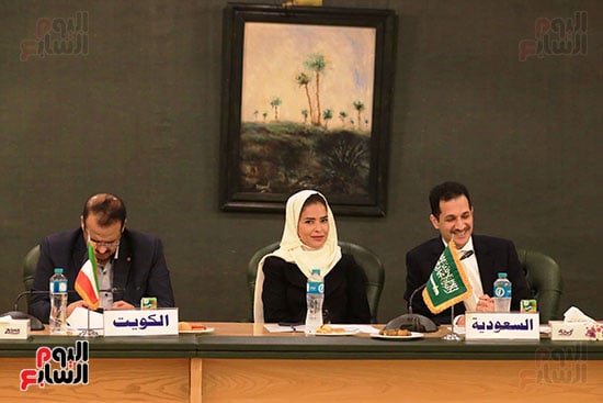 الحضور من ممثلى الدول العربية