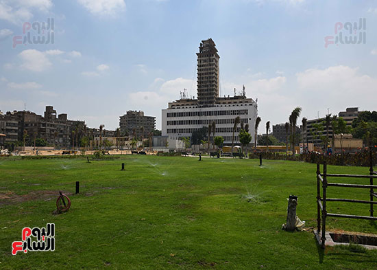  تفقد الدكتور مصطفى مدبولي لمشروع إعادة إحياء حديقة الأزبكية التراثية (14)