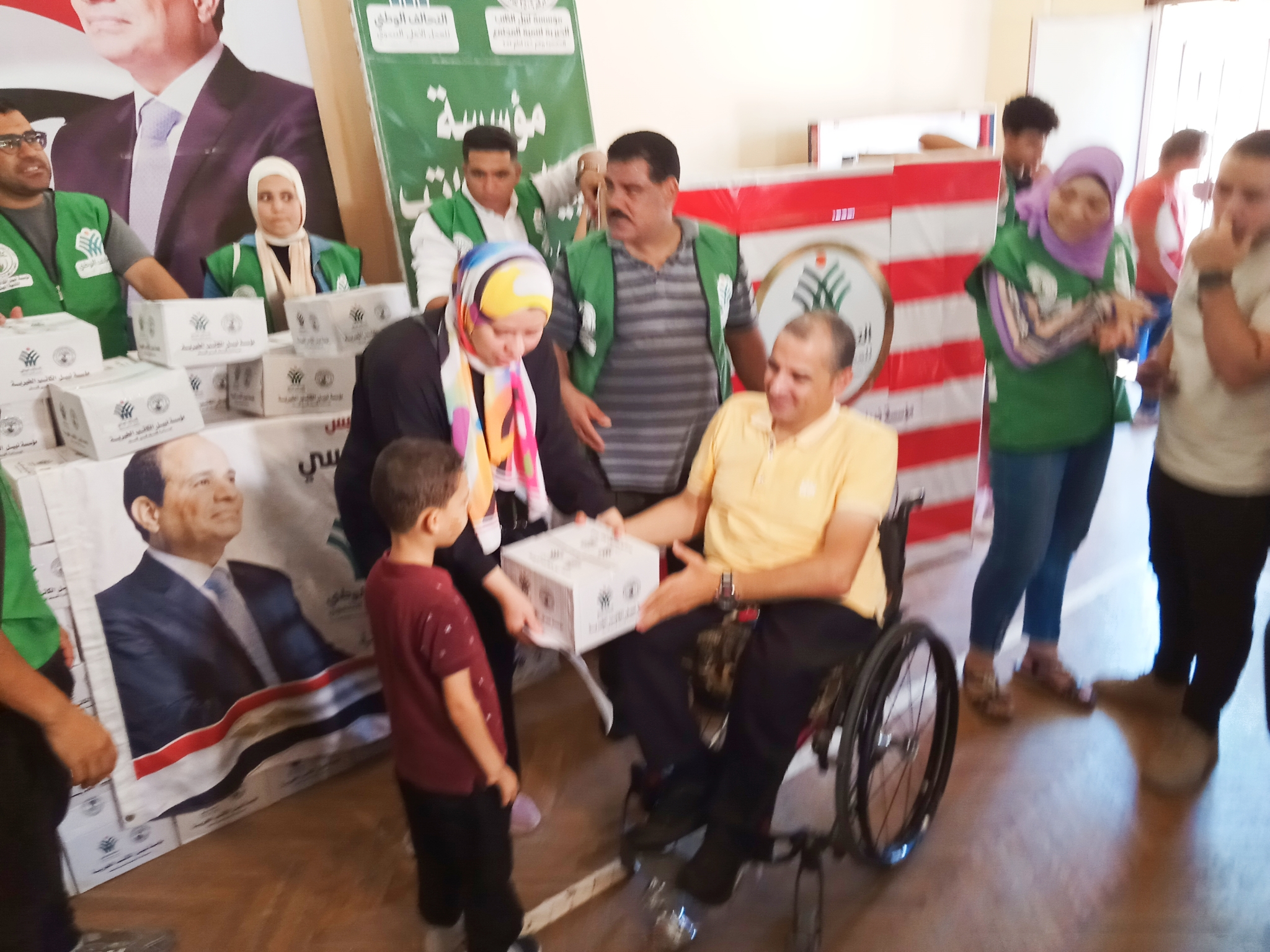 التحالف الوطني يكرم شباب ذوى الهمم بالبحيرة (1)